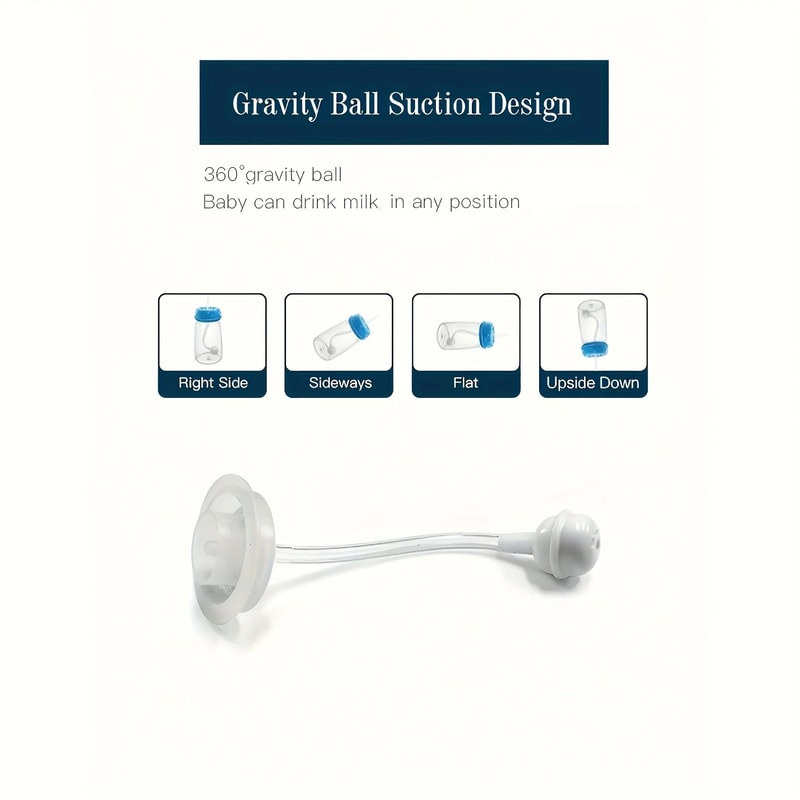 Hands Free Kids Self Feeding Bottle Set 4