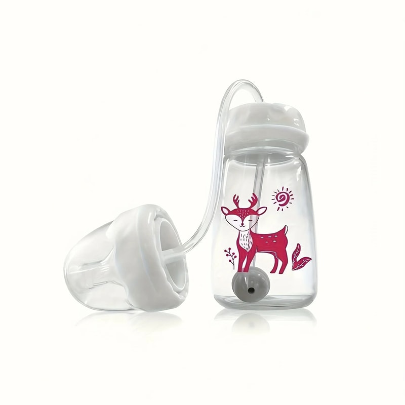 Hands Free Kids Self Feeding Bottle Set 6
