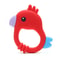 Colorful Parrot Kids Silicone Teether 5