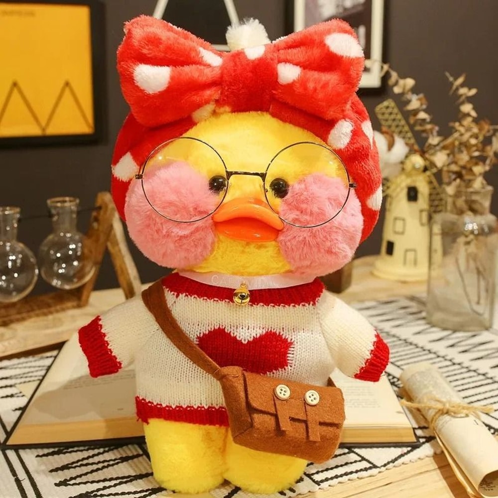 12in Kawaii Yellow Duck Plush 2