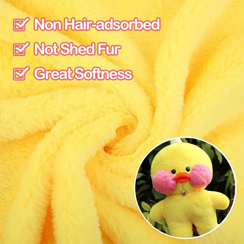 12in Kawaii Yellow Duck Plush 4