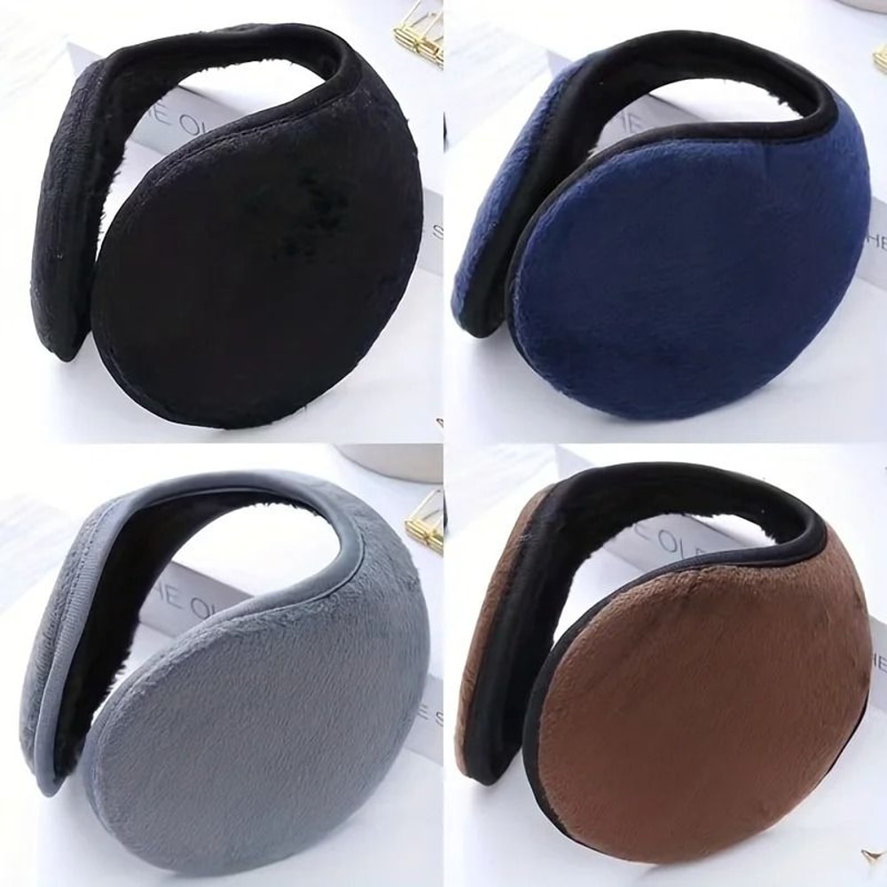 Pearl Embellished Plush Earmuffs 3