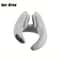 3D Memory Foam Travel Neck Pillow With Ear Covers 4