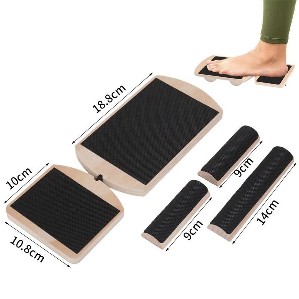 Wooden Single Leg Balance And Ankle Strengthener 7
