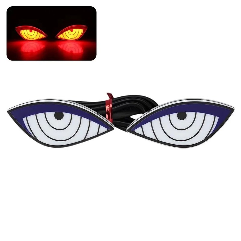 Motorcycle Devil Eyes LED License Plate Lights 11