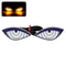 Motorcycle Devil Eyes LED License Plate Lights 12