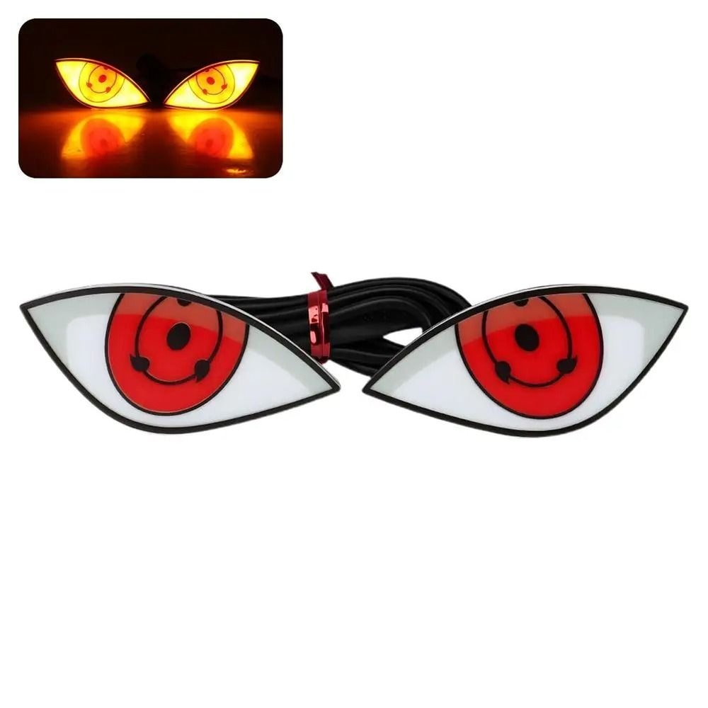 Motorcycle Devil Eyes LED License Plate Lights 7