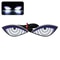 Motorcycle Devil Eyes LED License Plate Lights 14