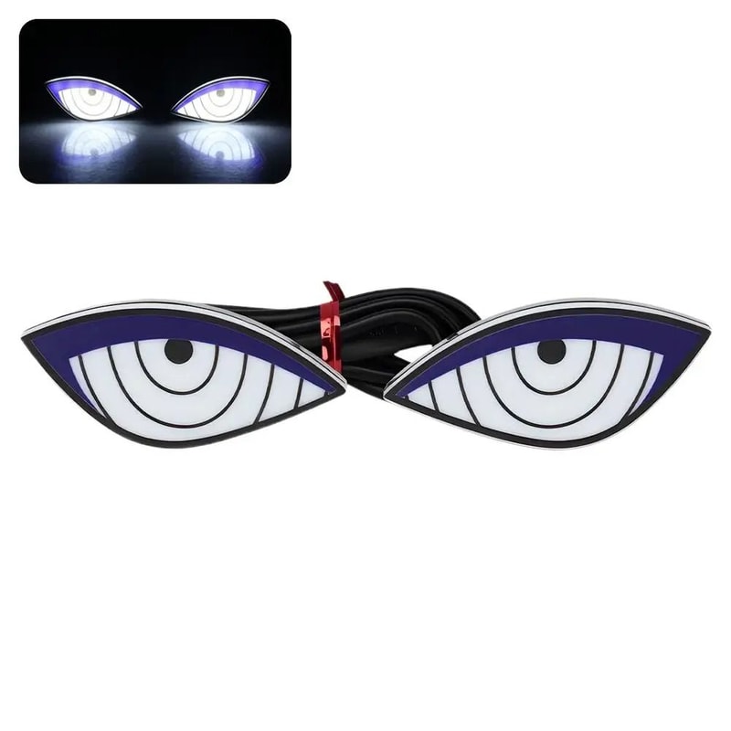 Motorcycle Devil Eyes LED License Plate Lights 14
