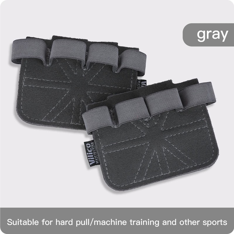 Cowhide Weightlifting And Palm Protection Grips 9