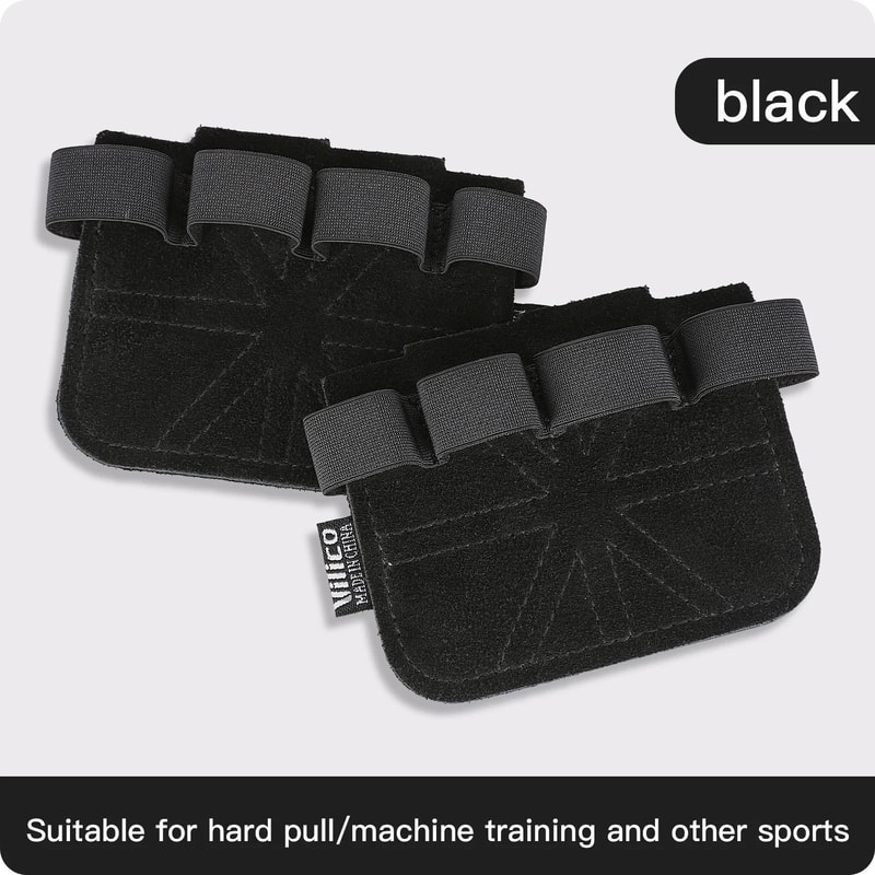 Cowhide Weightlifting And Palm Protection Grips 7