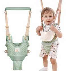 ergonomic walking support and safety harness