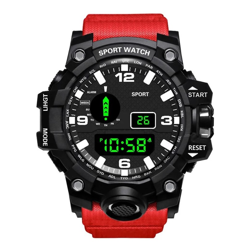 Military Grade Multi Functional Sports Watch 9