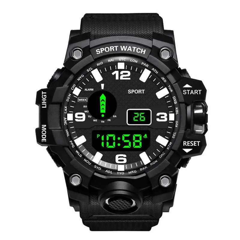 Military Grade Multi Functional Sports Watch 8