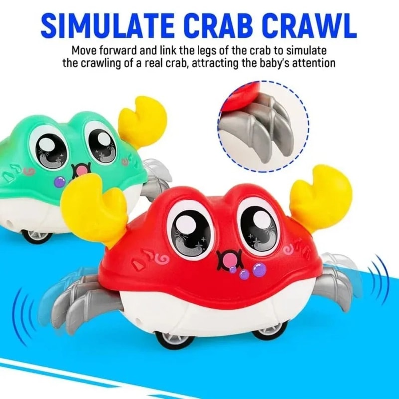 Kinetic Simulation Crawling Crab Toy 2