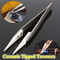 Ceramic Tipped Precision Soldering Tweezers 0