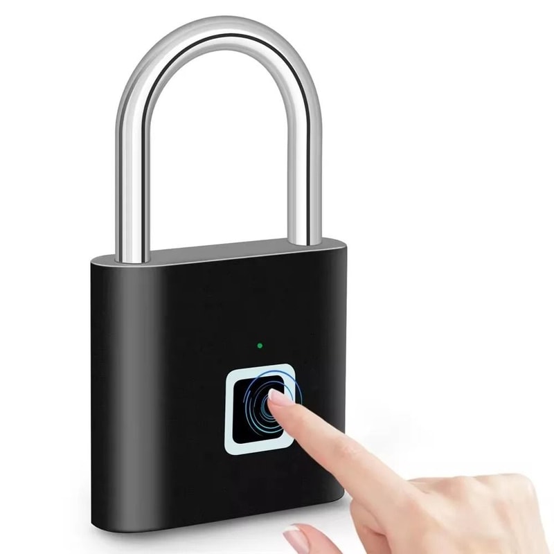 Smart Biometric Fingerprint Security Padlock 1