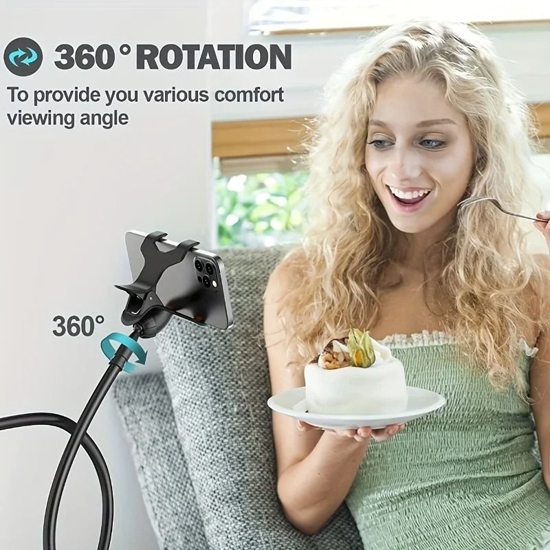 Flexible Gooseneck Lazy Person Mobile Bracket 2