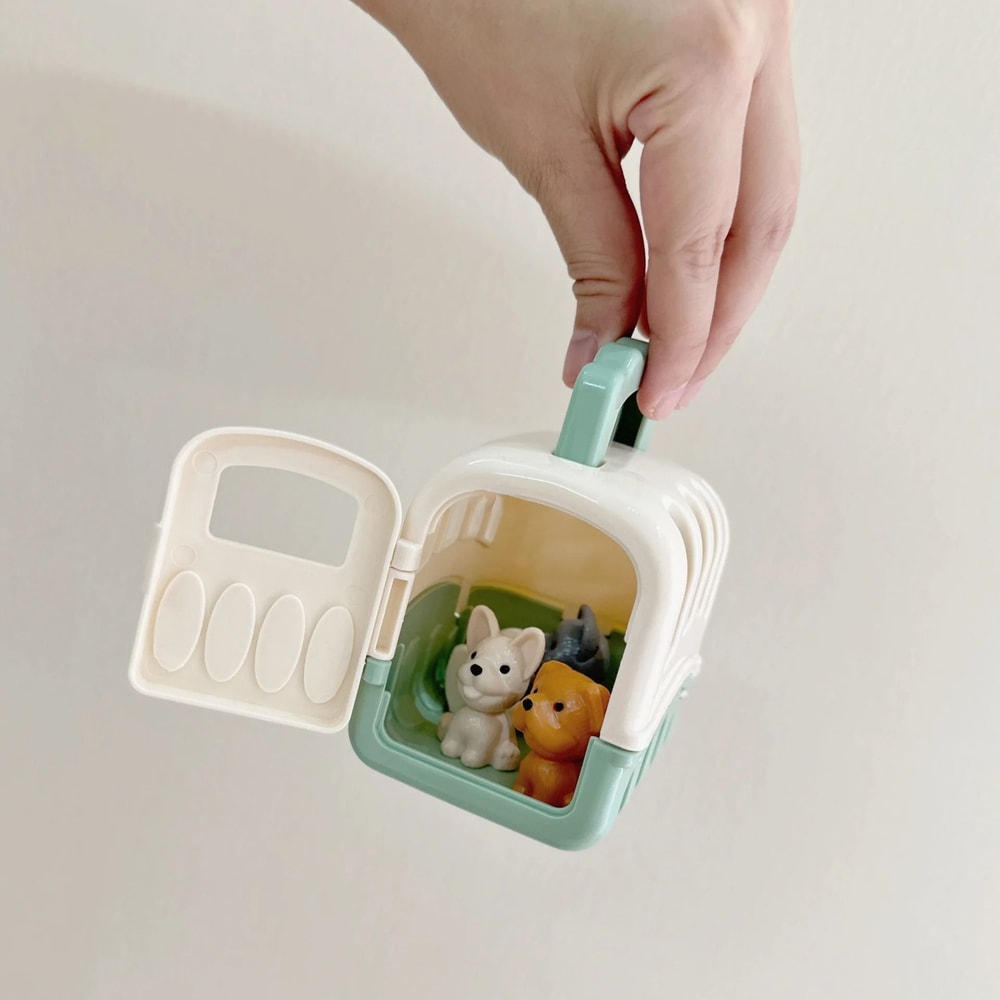 8 Piece Canine Family And Habitat Simulation Set 3