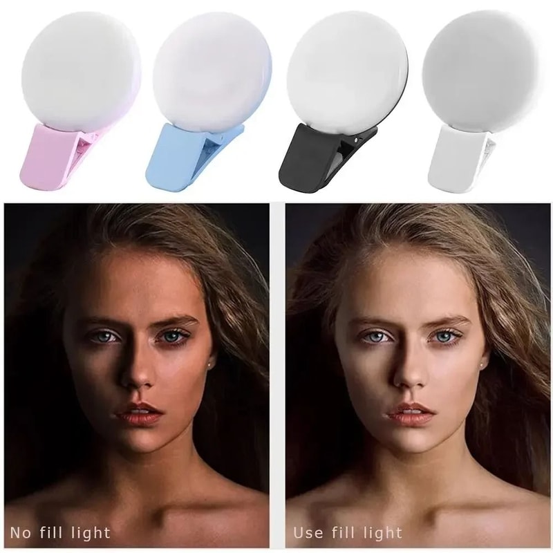 Portable Mini LED Selfie Ring Light 2