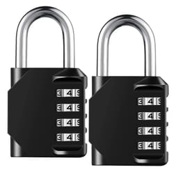 4 digit resettable heavy duty combination padlock