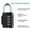 4 Digit Resettable Heavy Duty Combination Padlock 1