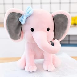 comfort sleeping elephant plush doll