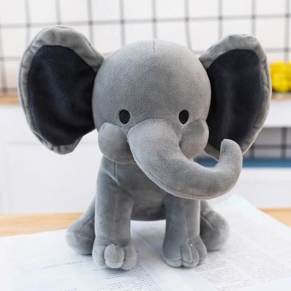 Comfort Sleeping Elephant Plush Doll 2