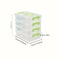 4 Layer Transparent Partitioned Modular Storage Box 4