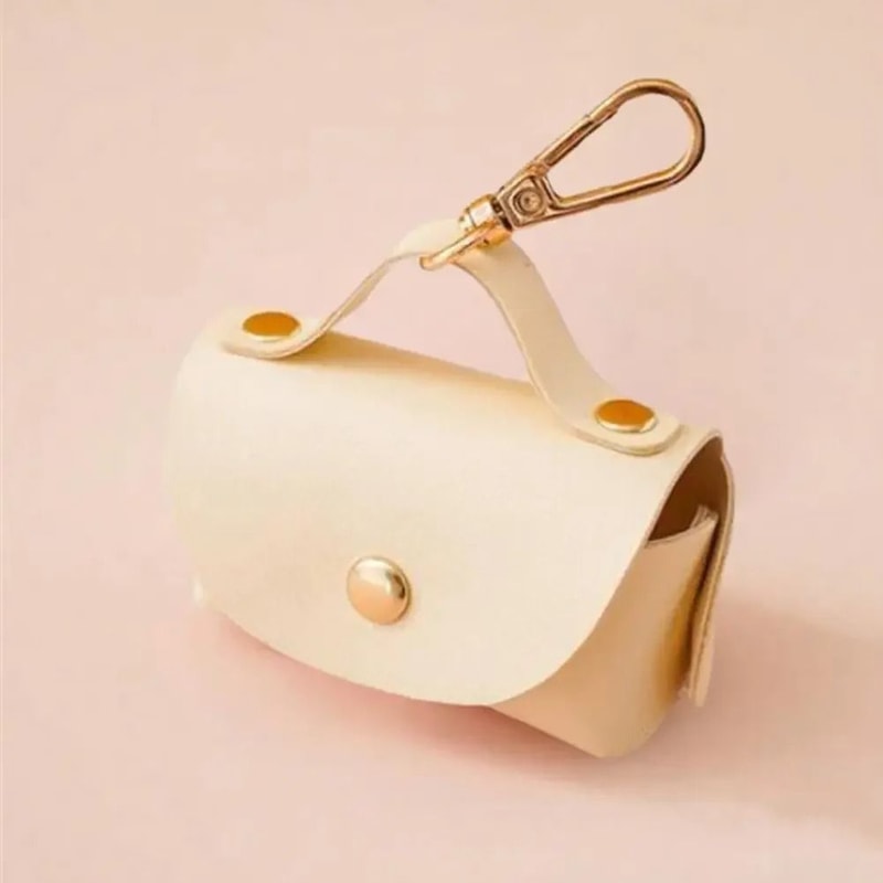 Stylish Faux Leather Canine Waste Management Shield 2