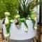 Creative Frog Resin Garden Planter 0