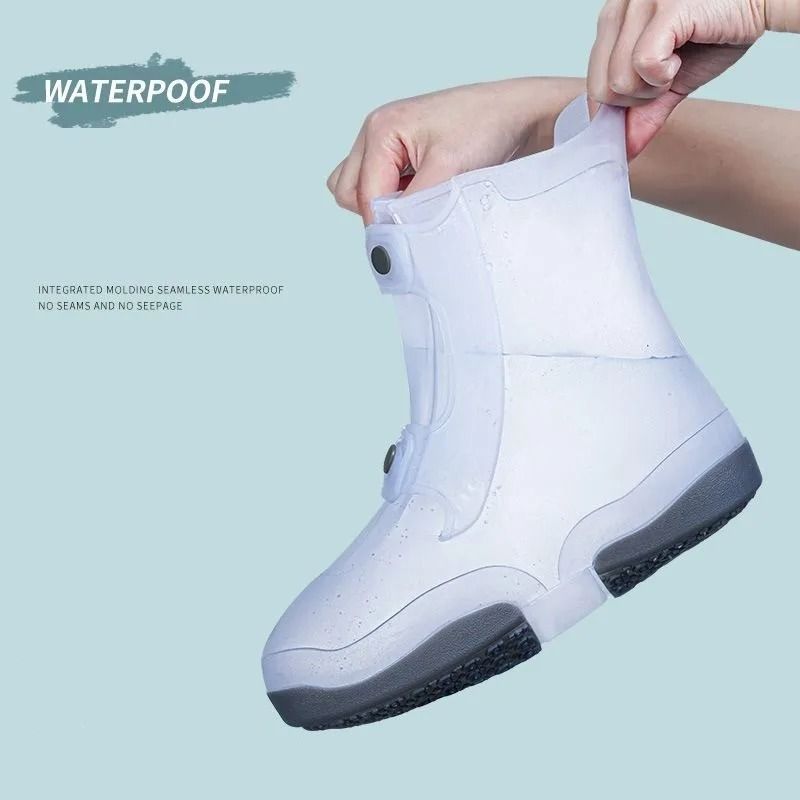 Waterproof AntiSkid Reusable Shoe Covers 3