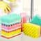 5 Piece Small Wave Dishwashing Sponges 0