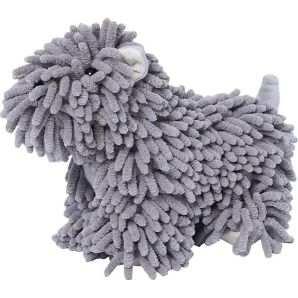 Adorable Puppy Shaped Hanging Hand Towel 5