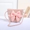 Handmade Straw Bow Shoulder Bag For Girls 9