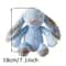 Cute Long Ear Sitting Rabbit Plush Doll 4