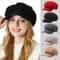 Classic Solid Color Octagonal Newsboy Cap 0