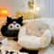 216 X 177 Inch Cartoon Character Plush Chair Cushion 0