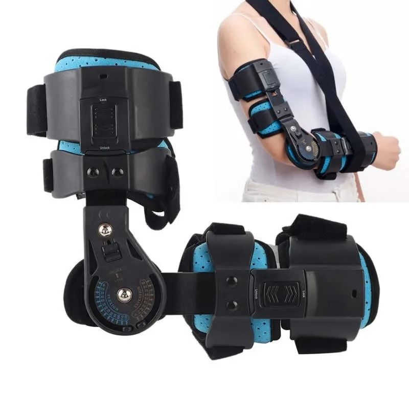 Hinged ROM Adjustable Elbow Recovery Brace 0