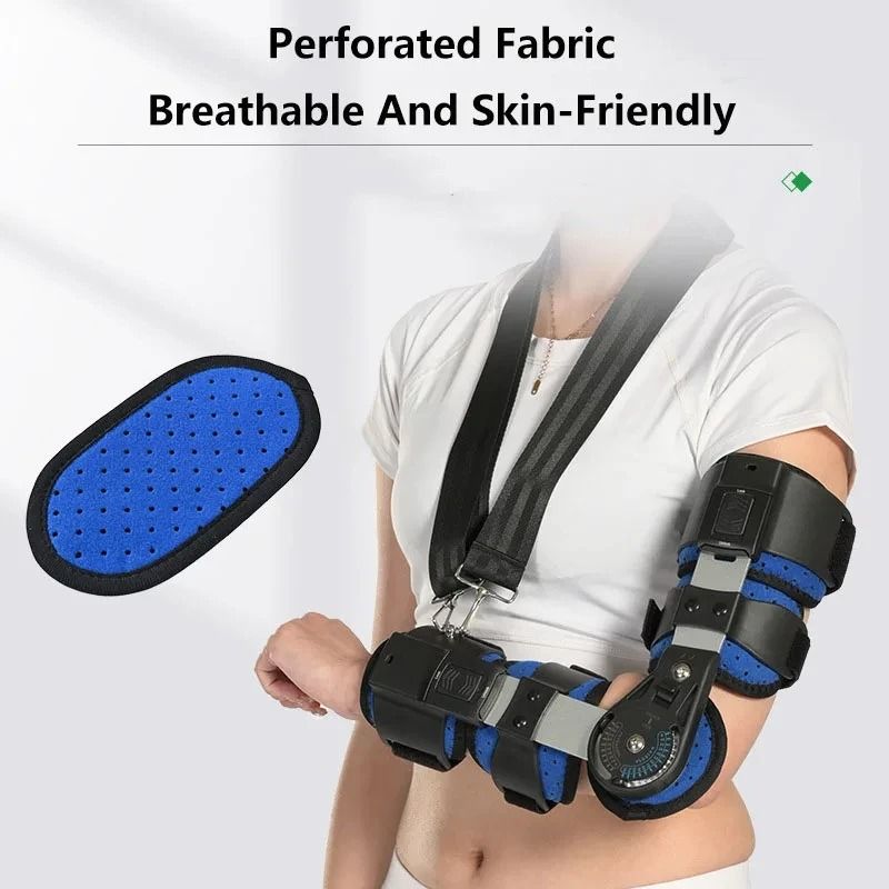 Hinged ROM Adjustable Elbow Recovery Brace 4
