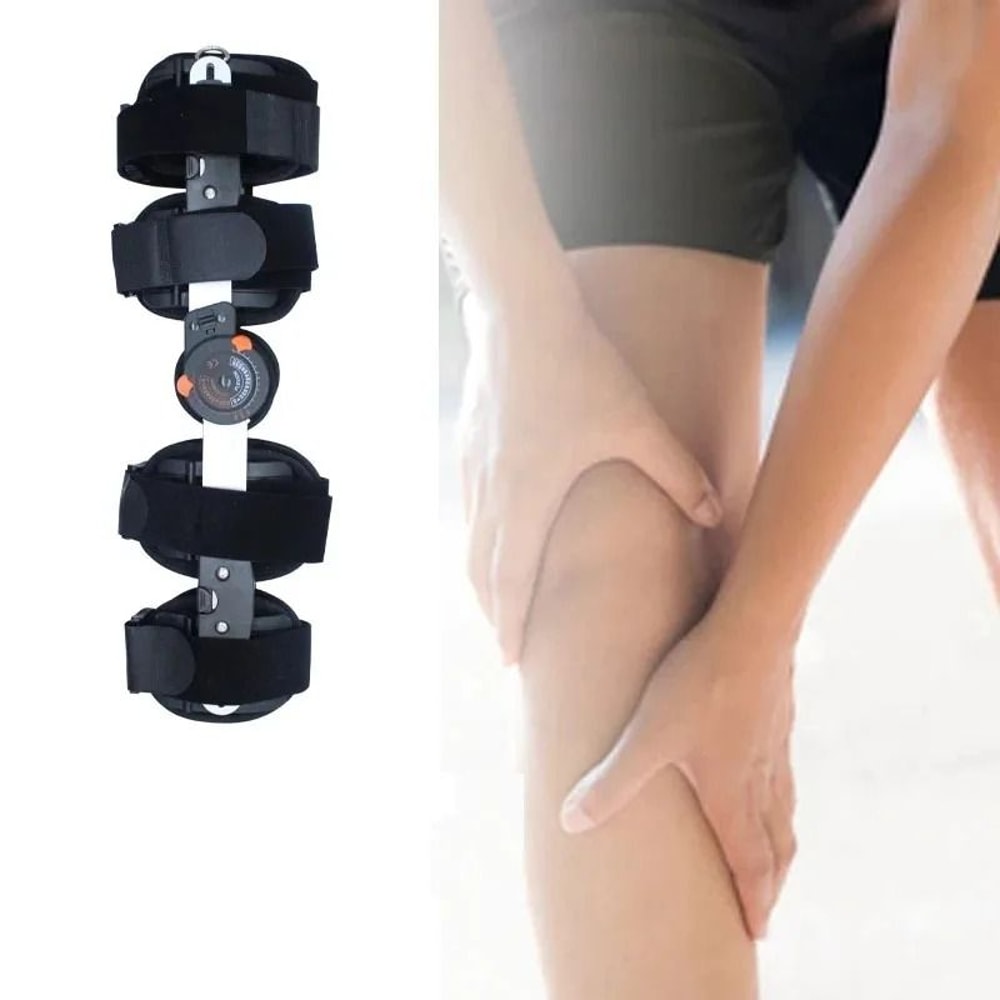 Orthopedic Adjustable Hinged ROM Knee Stabilizer 3