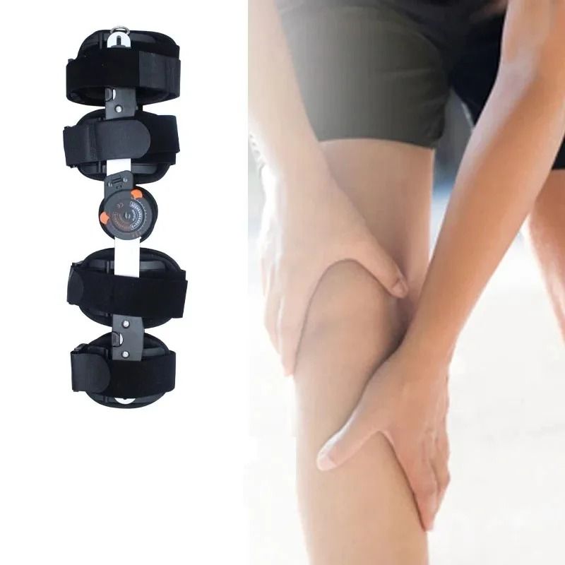 Orthopedic Adjustable Hinged ROM Knee Stabilizer 3
