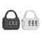 2 Pack Zinc Alloy 3 Digit Combination Padlocks 5