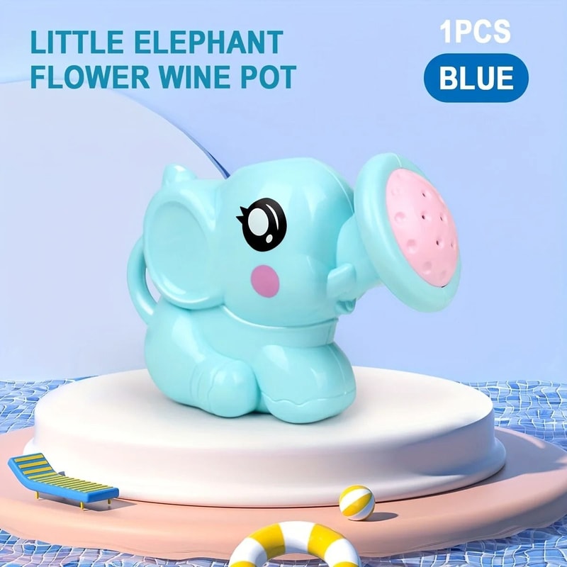 Cute Cartoon Elephant Bath Time Shower Kettle 6