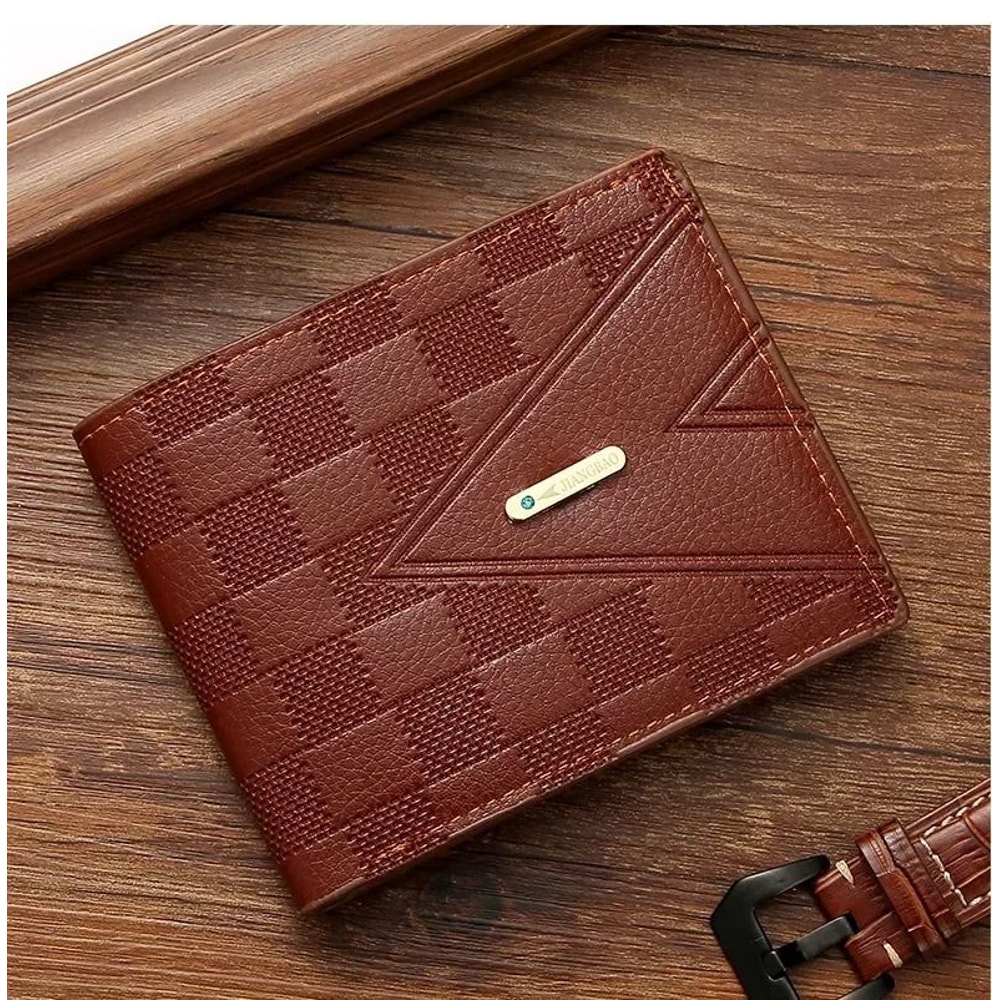 Casual Youth Fashion Soft PU Leather Bifold 6