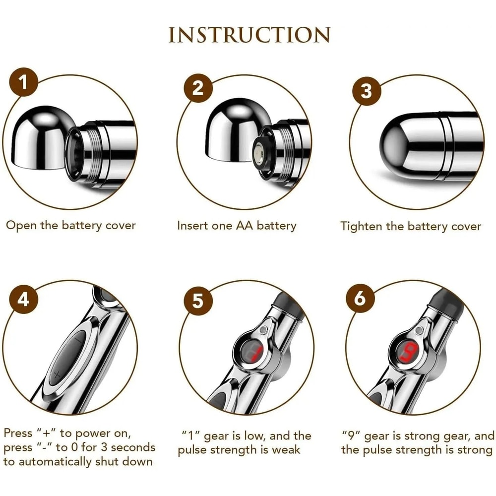 Multi Function Meridian Energy Massage Pen 2