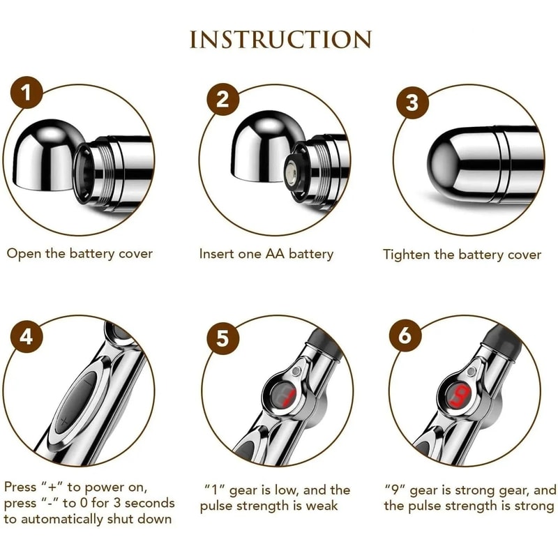Multi Function Meridian Energy Massage Pen 2