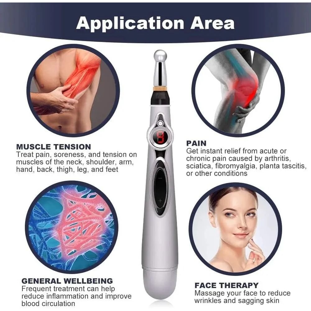Multi Function Meridian Energy Massage Pen 3