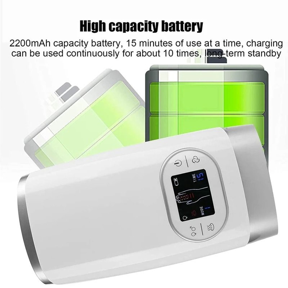 Advanced Air Compression Heated Hand Therapy Device 3