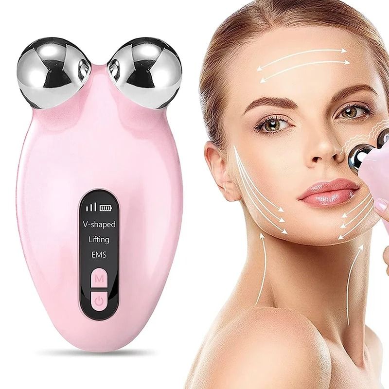 Microcurrent Facial Sculpting Roller Device 0